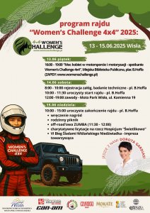 harmonogram Women's Challange 4x4